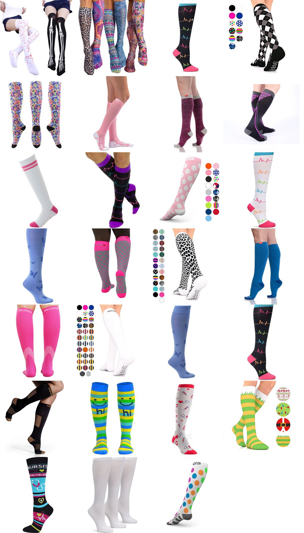 nursing compression socks